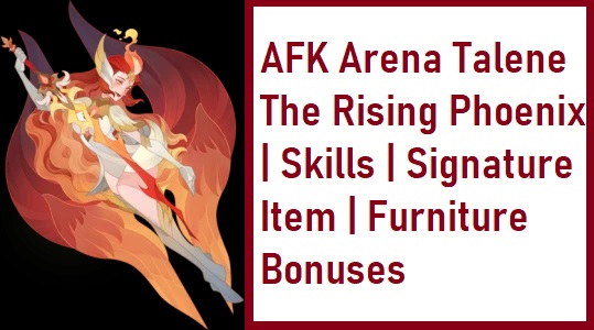 AFK Arena Talene AFK Arena Talene