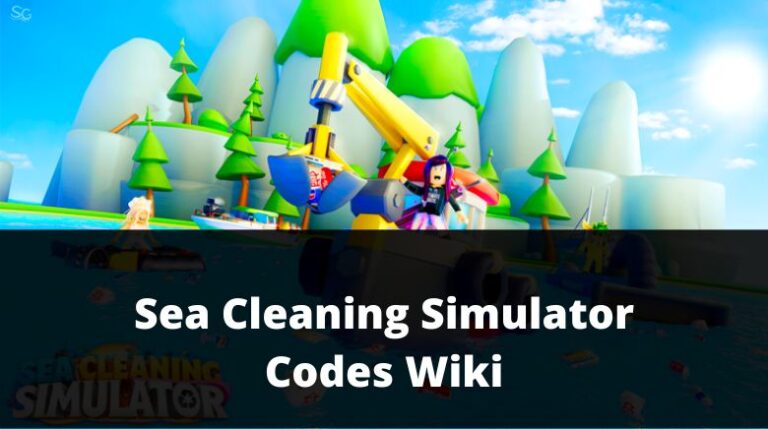Sea Cleaning Simulator Codes Wiki NEW MrGuider