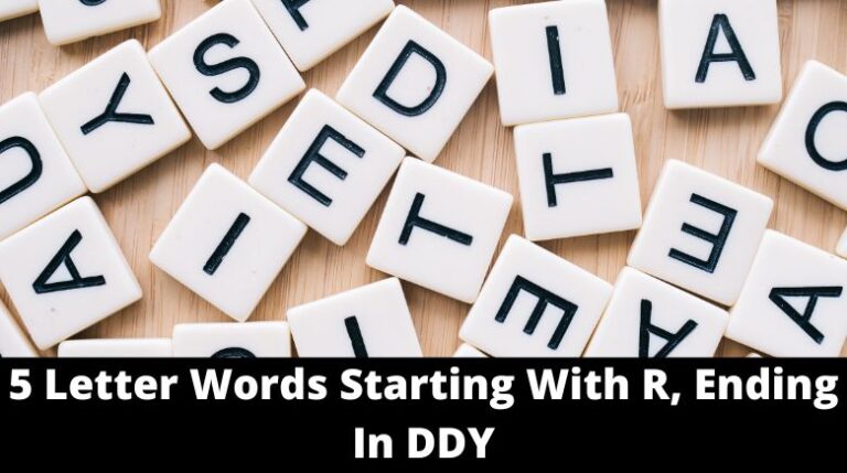 5 Letter Words Starting With R Ending In DDY MrGuider