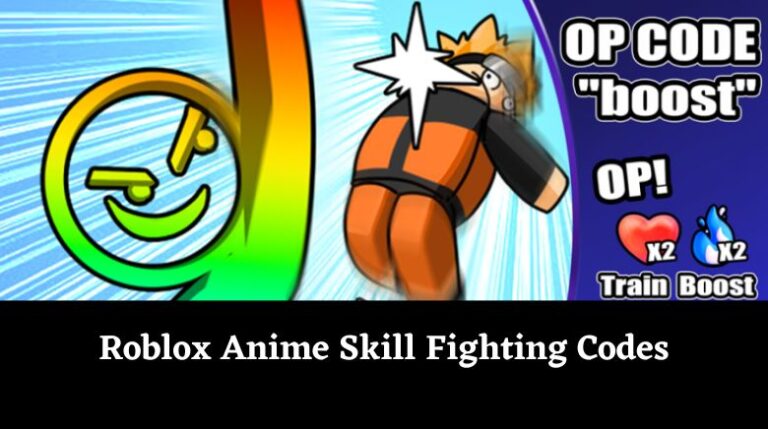Anime Skill Fighting Codes Wiki For July 2026 Yen Double Boosts Roblox Anime Skill Fighting Codes 768x429 