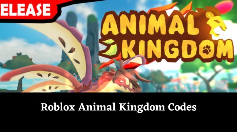 Guide Animal Kingdom Roblox Codes