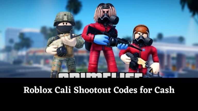 Roblox Cali Shootout Codes March 2026 MrGuider Roblox Cali Shootout Codes For Cash 768x429 