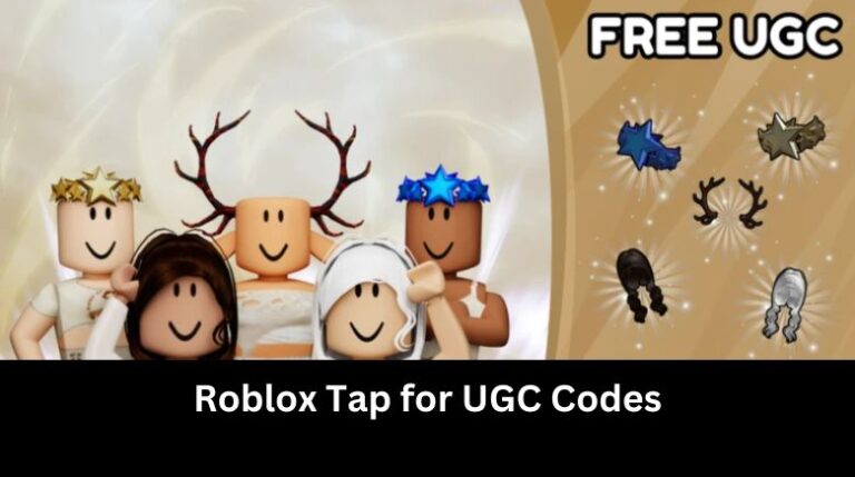 Tap For UGC Codes Wiki Free UGC June 2026 MrGuider Roblox Tap For UGC Codes 768x429 