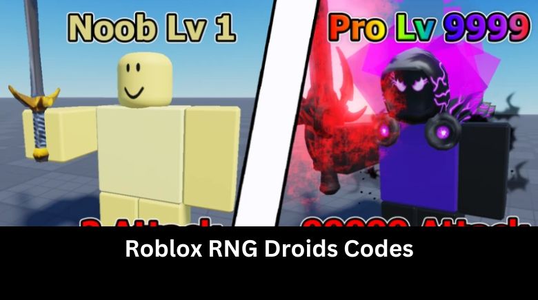 Roblox RNG Droids Codes Roblox RNG Droids Codes