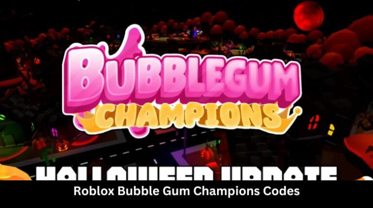 Roblox Bubble Gum Champions Codes Wiki June 2026 MrGuider Roblox Bubble Gum Champions Codes 768x429 