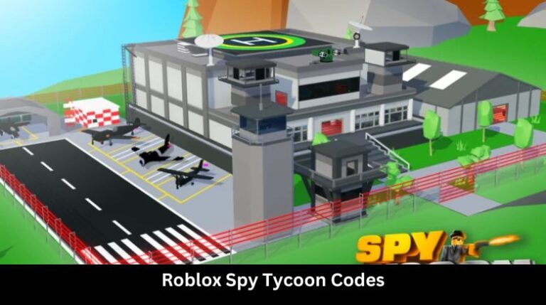 Roblox Spy Tycoon Codes Wiki June 2026 MrGuider Roblox Spy Tycoon Codes 768x429 