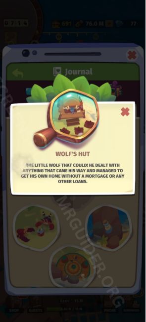 Secret 2 Wolf's Hut Secret 2 Wolf's Hut