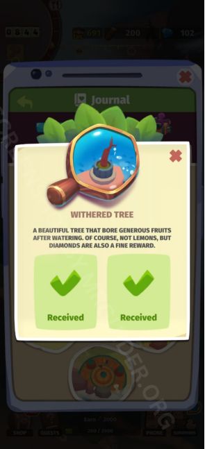 Secret 3 Withered Tree Secret 3 Withered Tree
