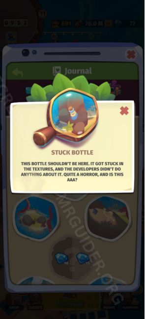 Secret 5 Stuck Bottle Secret 5 Stuck Bottle