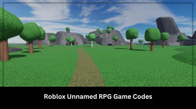 ROBLOX Unnamed RPG Game Codes March 2026 [UPDATED] - MrGuider