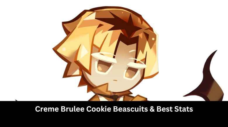 Creme Brulee Cookie Beascuits & Best Stats