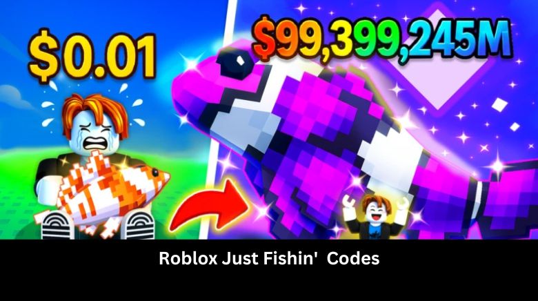 Roblox Just Fishin' Codes