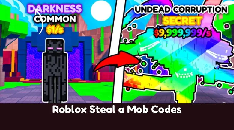 Roblox Steal a Mob Codes Roblox Steal a Mob Codes