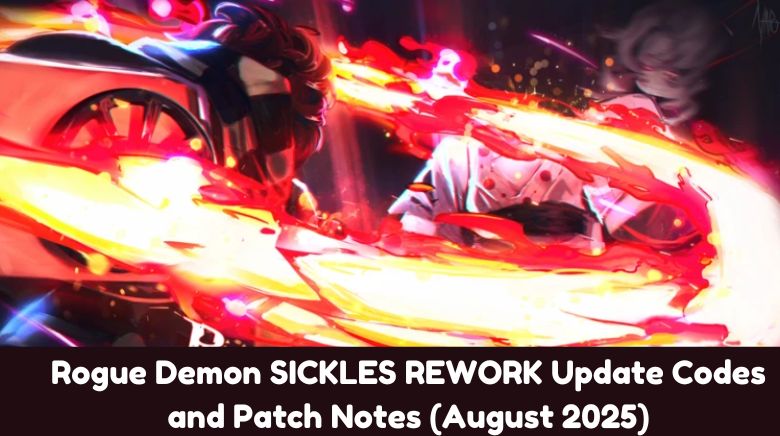 Rogue Demon SICKLES REWORK Update Codes and Patch Notes Rogue Demon SICKLES REWORK Update Codes and Patch Notes
