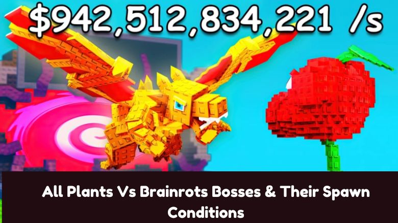 All Plants Vs Brainrots Bosses & Their Spawn Conditions