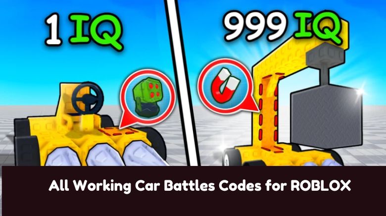 All Working Car Battles Codes for ROBLOX All Working Car Battles Codes for ROBLOX