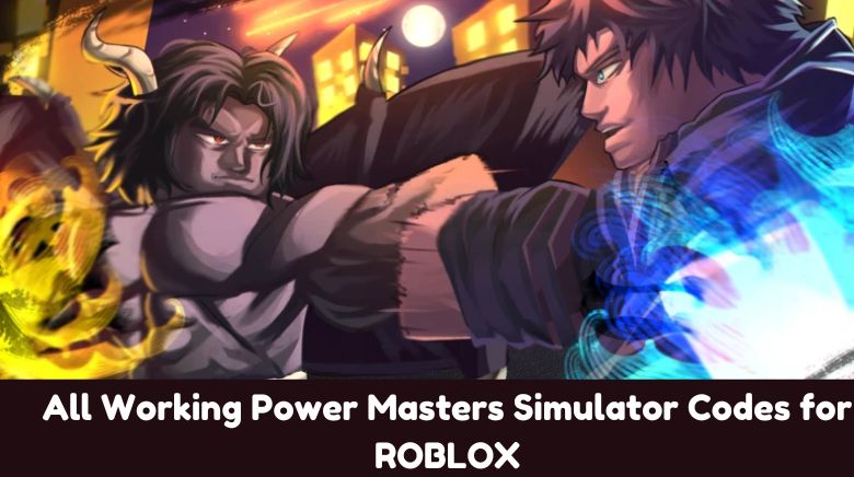 All Working Power Masters Simulator Codes for ROBLOX