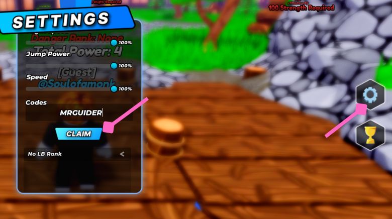 How to redeem Power Masters Simulator Codes in Roblox