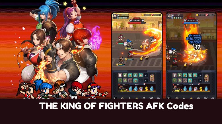 THE KING OF FIGHTERS AFK Codes THE KING OF FIGHTERS AFK Codes