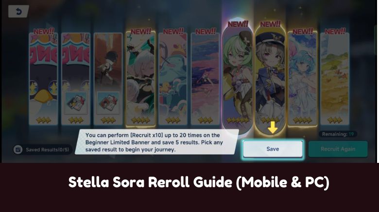 Stella Sora Reroll Guide 20 Times Rerolling Stella Sora Reroll Guide 20 Times Rerolling