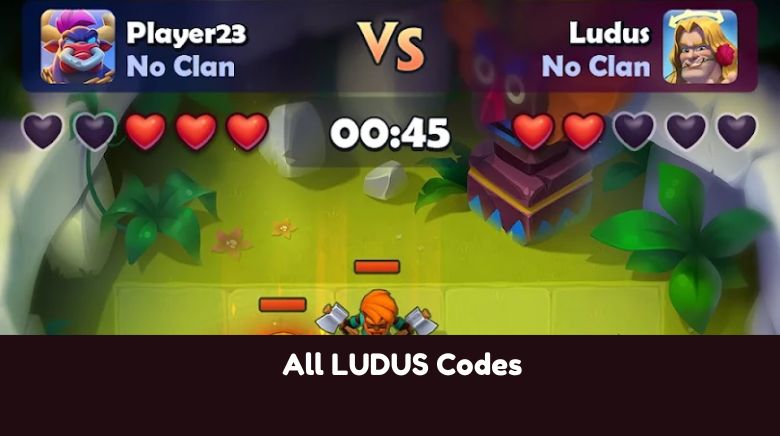 All LUDUS Codes All LUDUS Codes