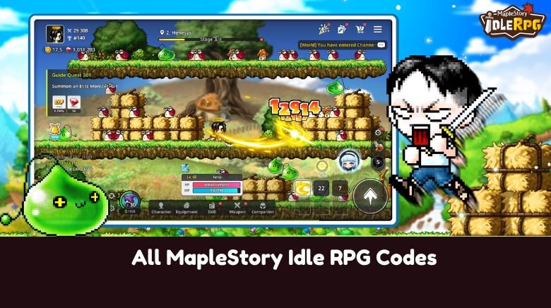 All MapleStory Idle RPG Codes All MapleStory Idle RPG Codes