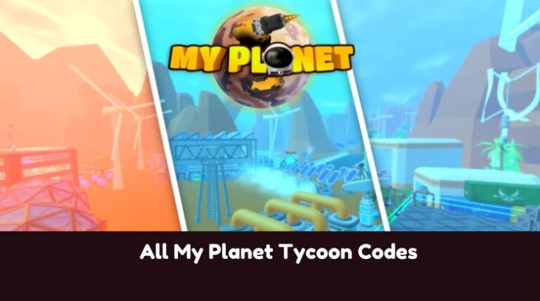 Roblox My Planet Tycoon Codes June 2026 MrGuider All My Planet Tycoon Codes 768x429 
