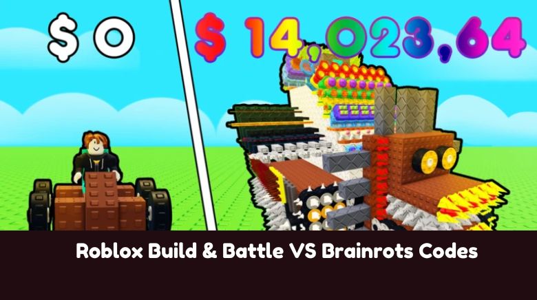 Roblox Build & Battle VS Brainrots Codes Roblox Build & Battle VS Brainrots Codes