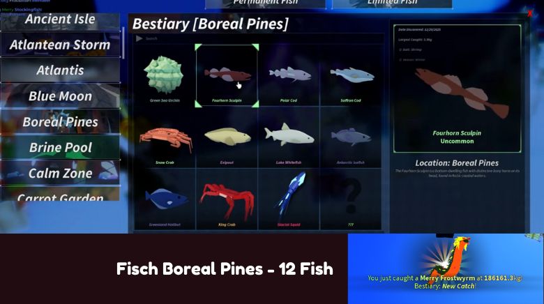 Fisch Boreal Pines - 12 Fish Fisch Boreal Pines - 12 Fish