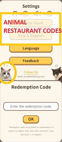 Animal Restaurant Codes Animal Restaurant Codes