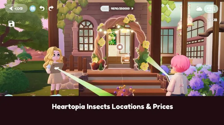 Heartopia Insects Locations & Prices Heartopia Insects Locations & Prices