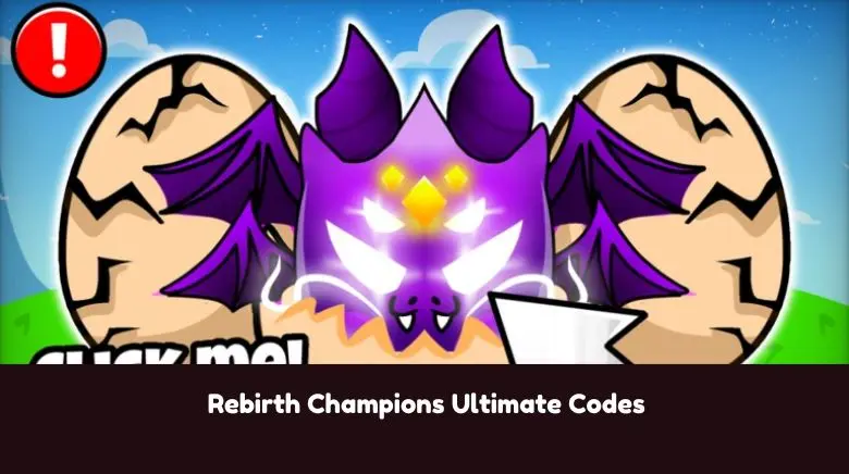 Roblox Rebirth Champions Ultimate Codes (May 2026) - MrGuider