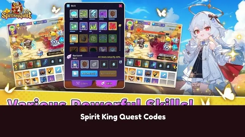 Spirit King Quest Codes Spirit King Quest Codes