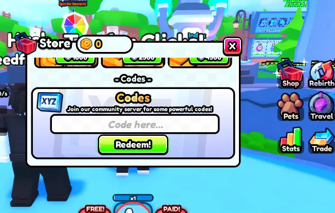 How do I redeem Clicking Simulator Ultimate Codes How do I redeem Clicking Simulator Ultimate Codes