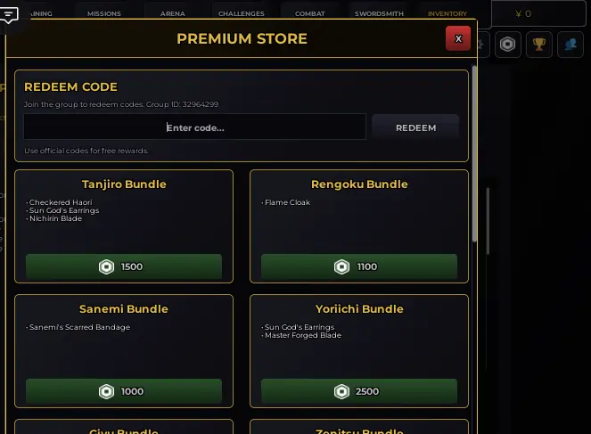 How do I redeem Demon Slayer Incremental Codes How do I redeem Demon Slayer Incremental Codes
