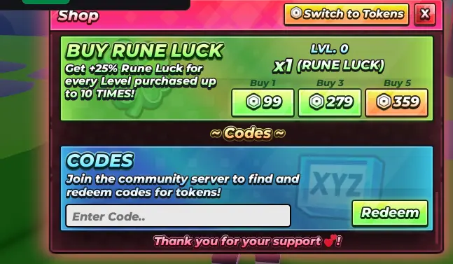 How do I redeem Merge Incremental Codes How do I redeem Merge Incremental Codes