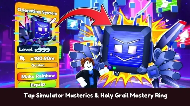 Tap Simulator Masteries & Holy Grail Mastery Ring Tap Simulator Masteries & Holy Grail Mastery Ring