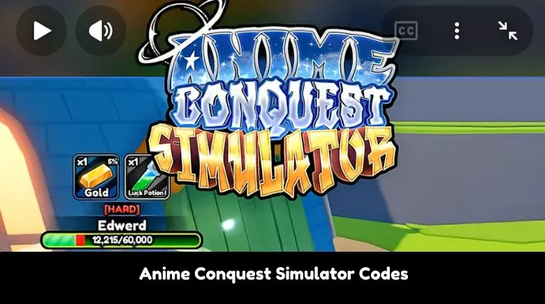 Anime Conquest Simulator Codes Anime Conquest Simulator Codes