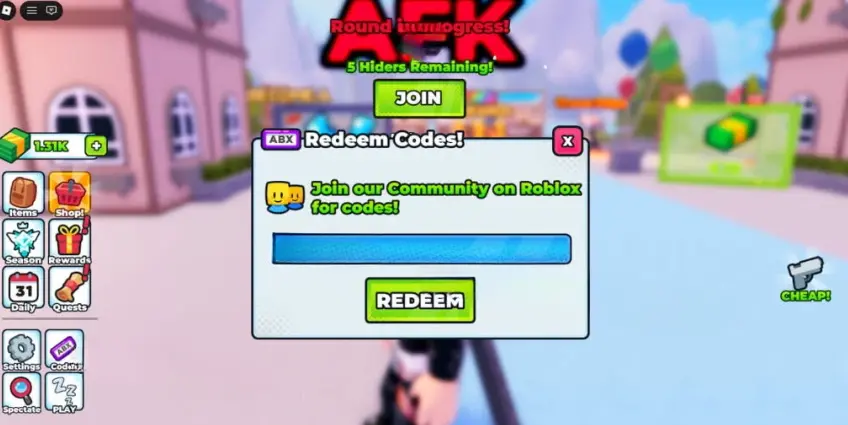 How do I redeem codes in Roblox Camo Or Snipe How do I redeem codes in Roblox Camo Or Snipe