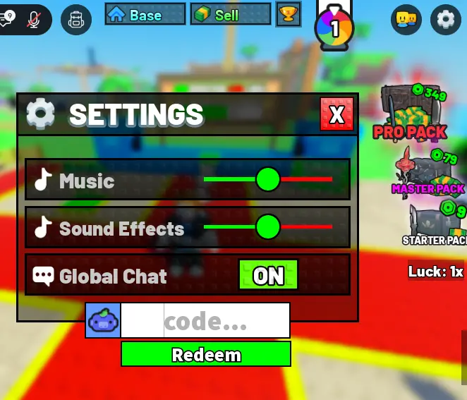 How do I redeem codes in Roblox My Knife Farm How do I redeem codes in Roblox My Knife Farm