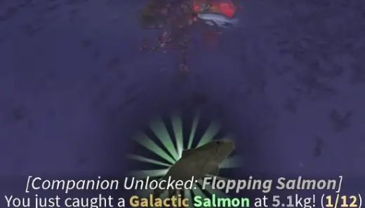 How to Get the Flopping Salmon Companion in Fisch How to Get the Flopping Salmon Companion in Fisch