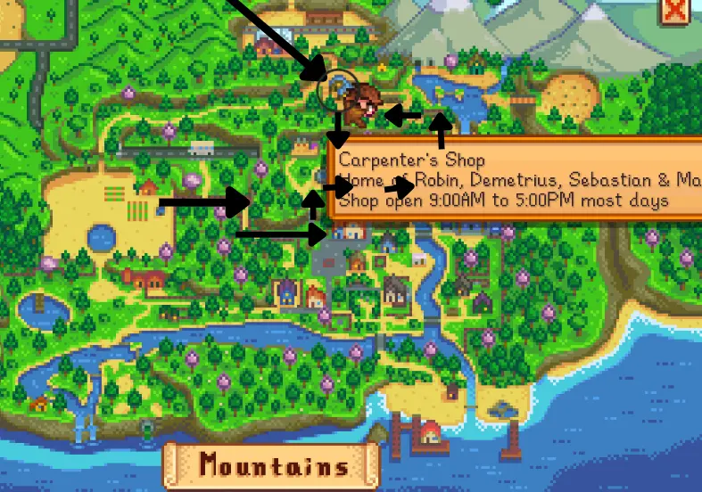 Robin Location Stardew Valley Robin Location Stardew Valley