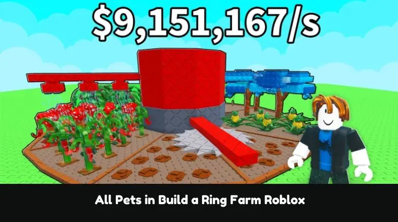 All Pets in Build a Ring Farm Roblox All Pets in Build a Ring Farm Roblox