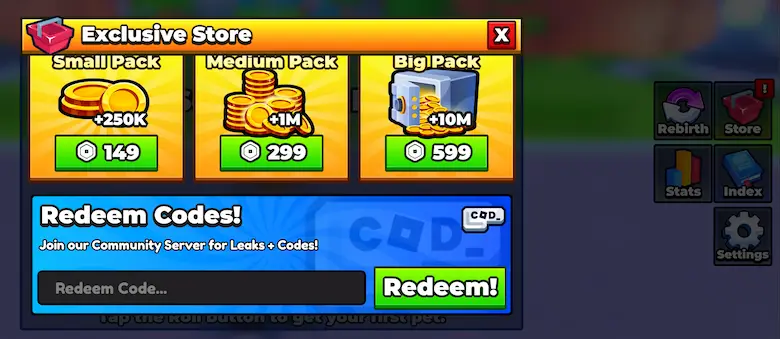 How to redeem codes in Roll a Pet Roblox How to redeem codes in Roll a Pet Roblox