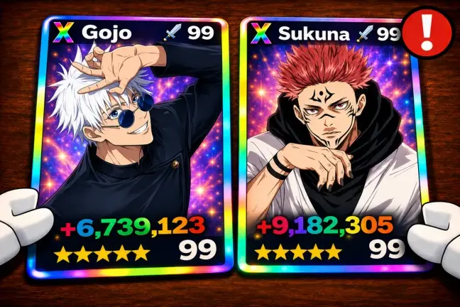 Anime Powerscaling Card Collection Codes Anime Powerscaling Card Collection Codes