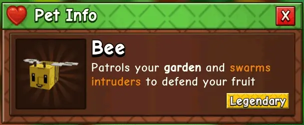 GaG 2 Bee Pet GaG 2 Bee Pet