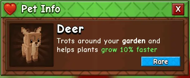GaG 2 Deer Pet GaG 2 Deer Pet