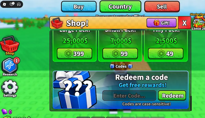 Mini War Codes Mini War Codes