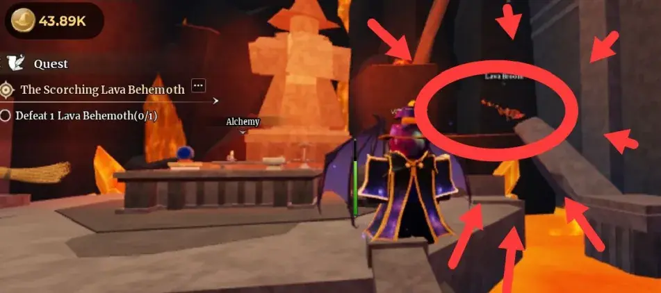 Wizard Alchemy Lava Broom Wizard Alchemy Lava Broom