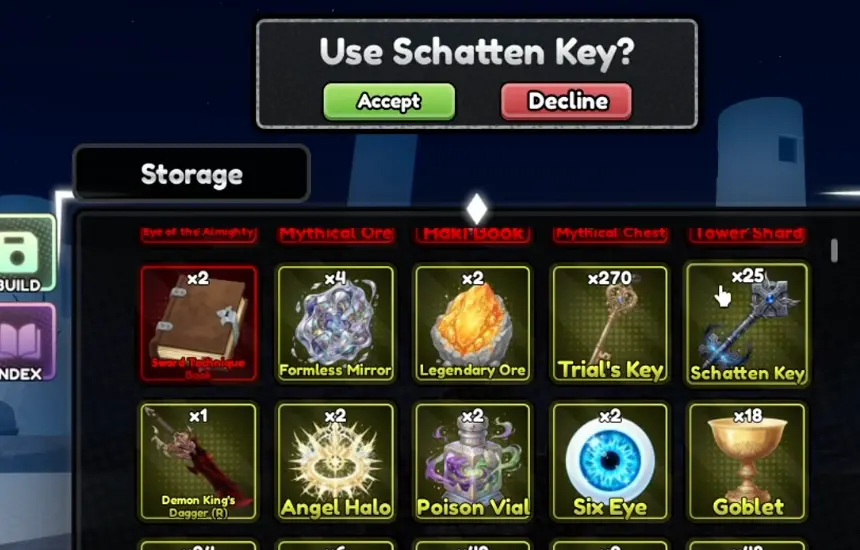 Yhwach Boss & Schatten Key Yhwach Boss & Schatten Key
